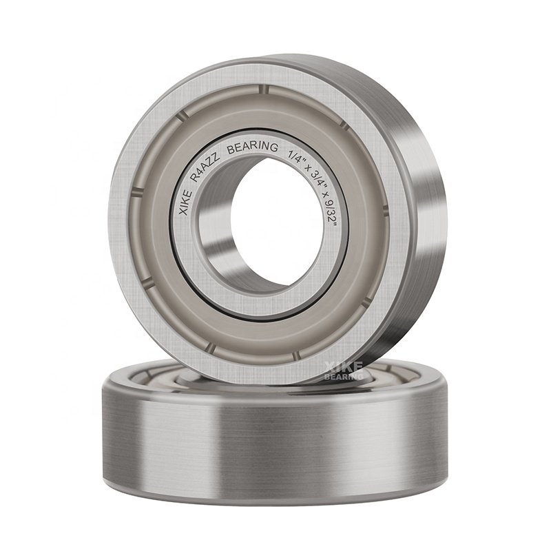 Double Metal Seal R4AZZ 6.35x19.05x7.15 mm Deep Groove Ball Bearing