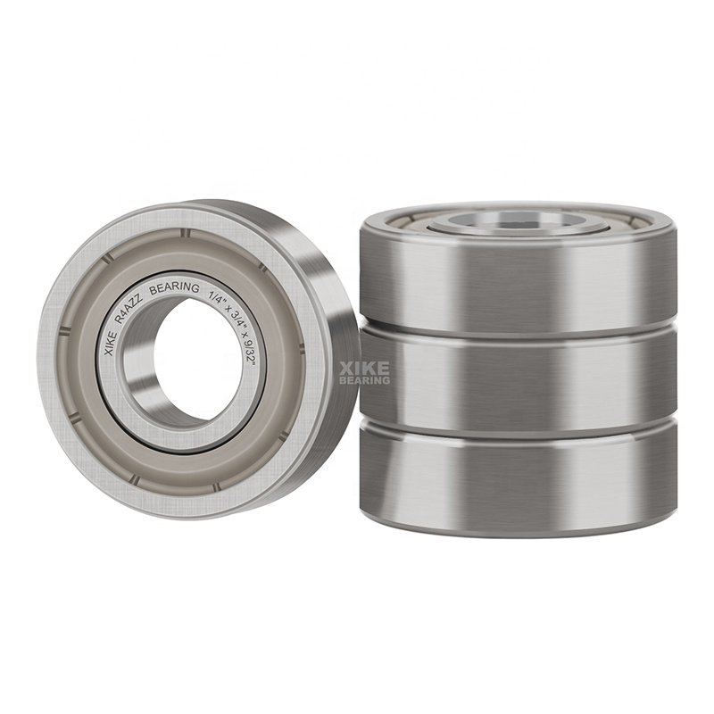 Double Metal Seal R4AZZ 6.35x19.05x7.15 mm Deep Groove Ball Bearing