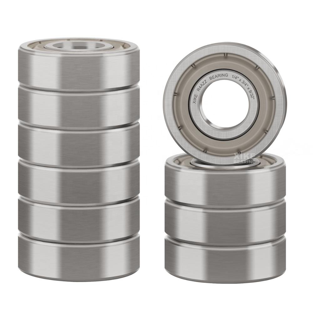 Double Metal Seal R4AZZ 6.35x19.05x7.15 mm Deep Groove Ball Bearing