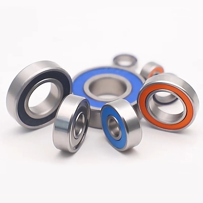 Stainless Steel Bearing 10x22x6 12x24x6 15x28x7 17x30x7 20x37x9 25x42x9 mm 6900 S6000 2RS Fishing Reel Deep Groove Ball Bearing