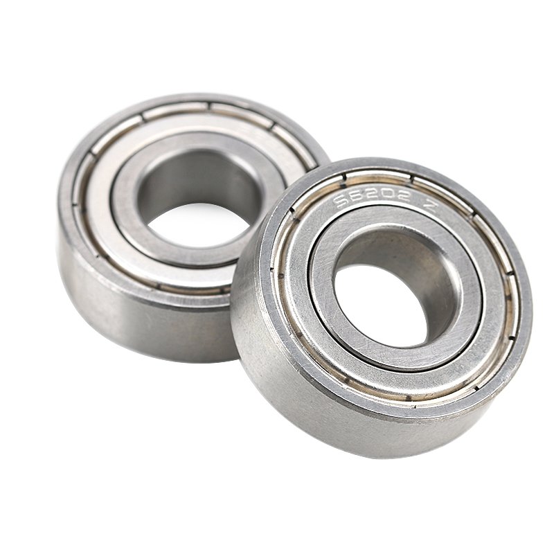 Stainless steel deep groove ball bearing S6202 zz