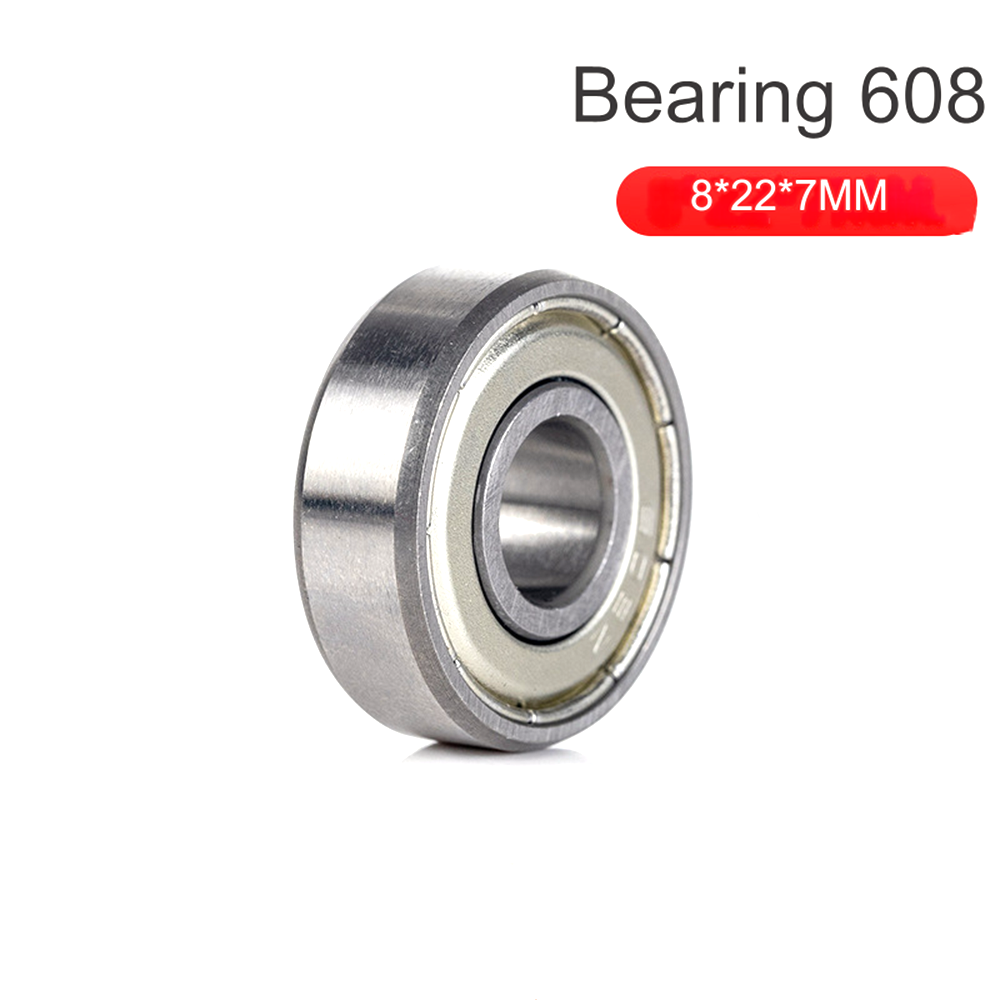 608zz Deep Groove Ball Bearing 8x22x7MM Waterproof Rust-Proof Carbon Steel Material Suitable For Toy Car Robot