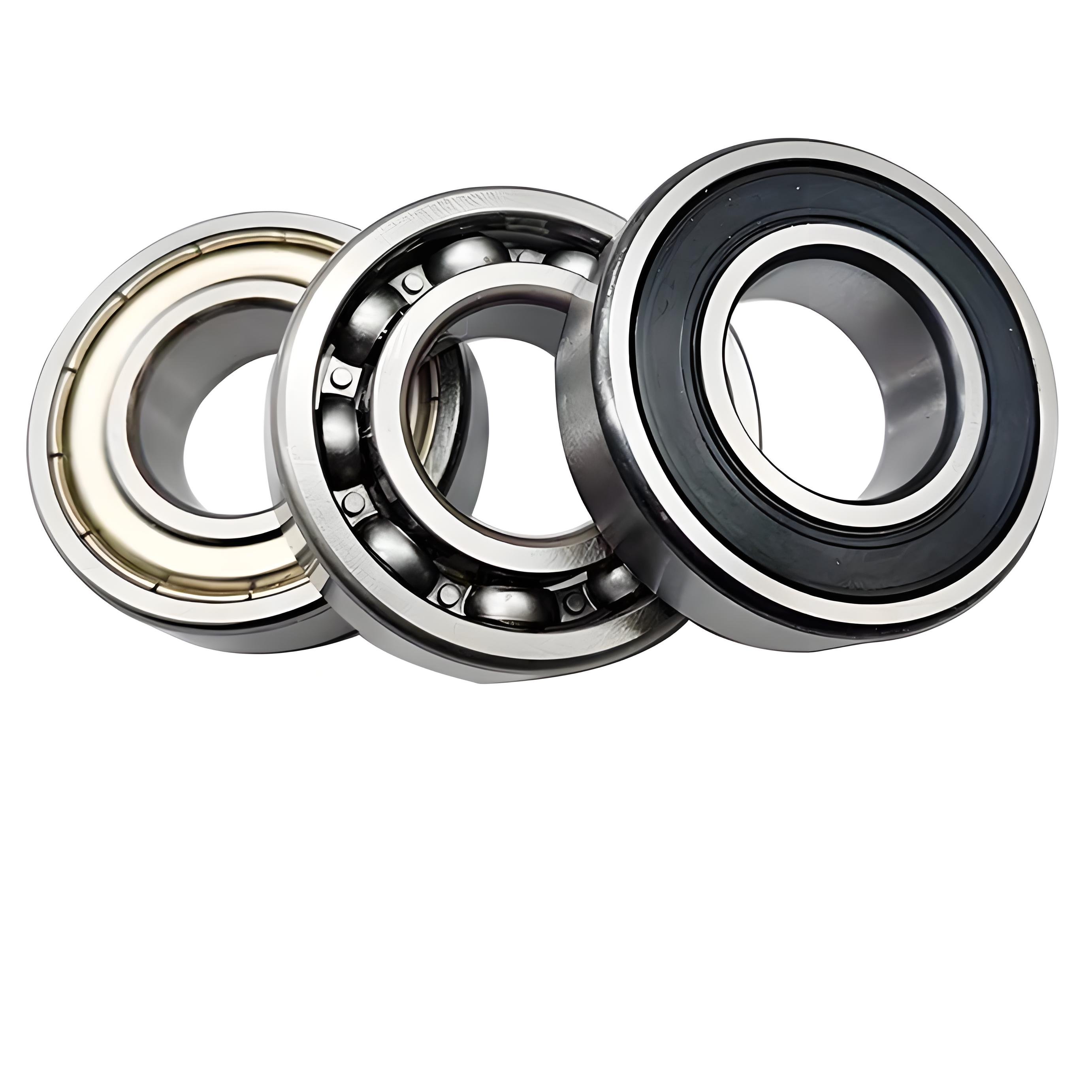 6000 Deep Groove Ball Bearings 10*26*8mm Single Row High Precision P4 2RS ZZ Steel Automotive Parts Restaurant Printing Shops