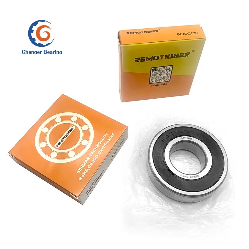 High quality REMOTIONER brand single color box deep groove ball bearing 6301 6302 6303 6305 6307 2RS 6308 2RS