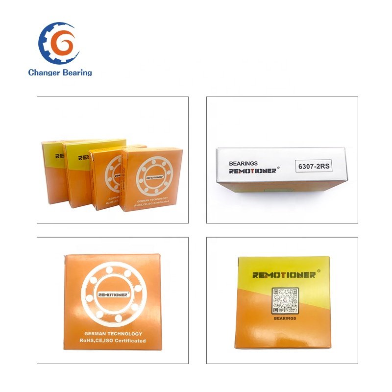 High quality REMOTIONER brand single color box deep groove ball bearing 6301 6302 6303 6305 6307 2RS 6308 2RS