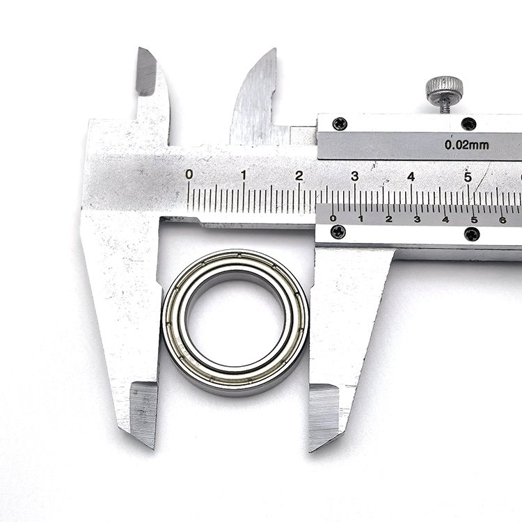 6803ZZ 17x26x5mm 6803Z 6803 Deep Groove Ball Bearings 17mm Low Noise Double Shielded Bearing Steel for Mechanical Equipment