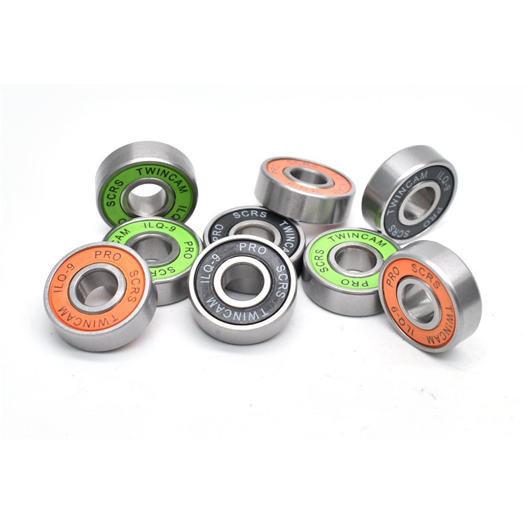 ILQ9 High precision colorful rubber seal 608-2rs skateboard bearing 608 RS 2RS ZZ Deep Groove Ball Bearings