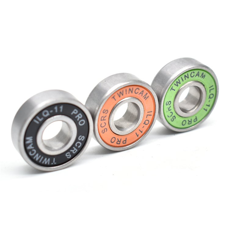 ILQ9 High precision colorful rubber seal 608-2rs skateboard bearing 608 RS 2RS ZZ Deep Groove Ball Bearings