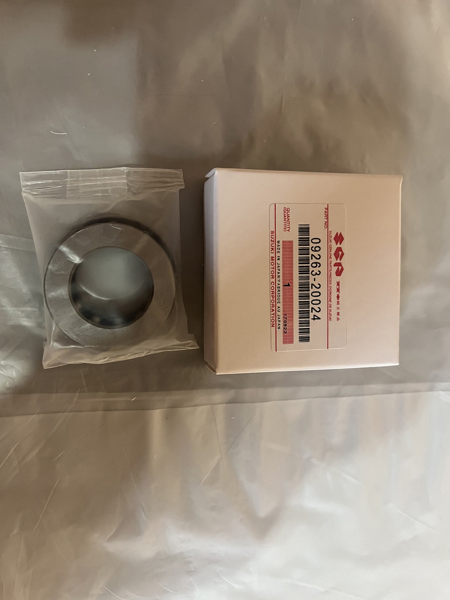 SUZUKI BALL BEARING 09262-25003 09263-20024 08110-60050 deep groove ball bearing
