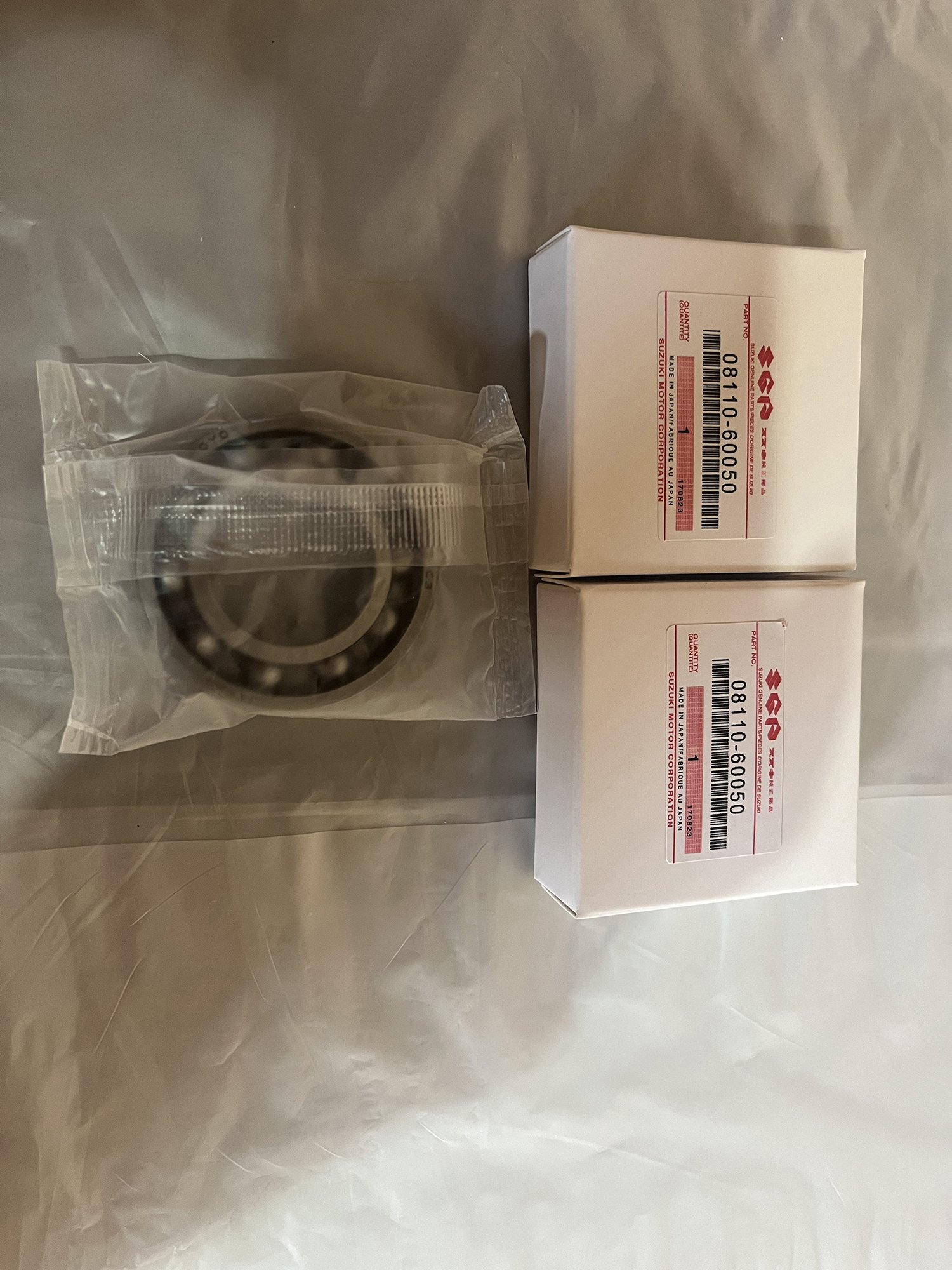 SUZUKI BALL BEARING 09262-25003 09263-20024 08110-60050 deep groove ball bearing