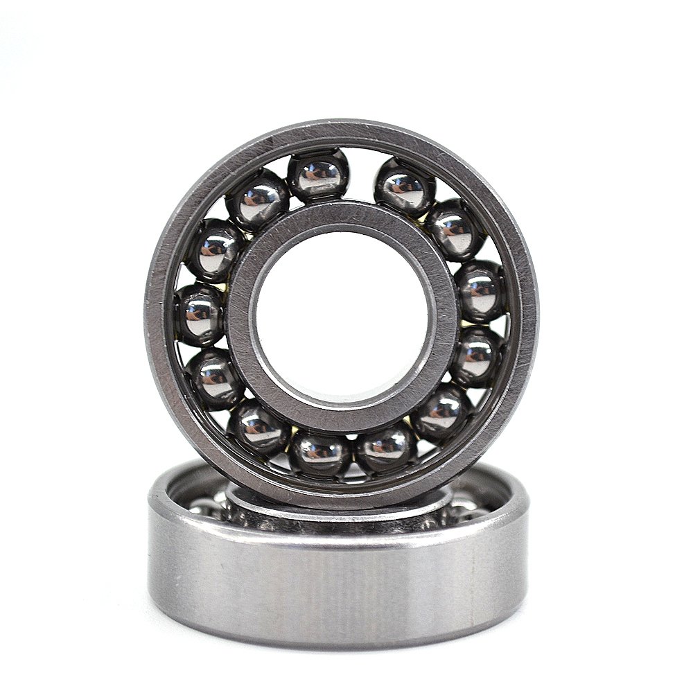 6201 6202 6203 6204 Full Ball Complement Motor Bearing Textile Machines Deep Groove Ball Bearing Long Life Oil Lubrication