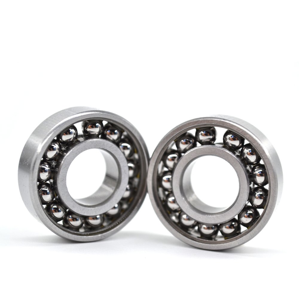 6201 6202 6203 6204 Full Ball Complement Motor Bearing Textile Machines Deep Groove Ball Bearing Long Life Oil Lubrication