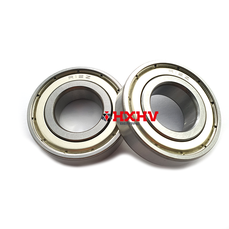 HXHV Radial Metal Shield R12-ZZ R12 ZZ 2Z Deep Groove Ball Bearing 3/4"x1-5/8"x7/16" Inch