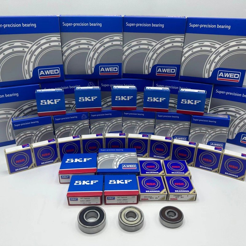 SKF NSK 6200 6201 6202 6203 6204 Auto Bearing Original High Quality Gcr15 Deep Groove Ball Bearing Japan Open ZZ Sealed Bearings