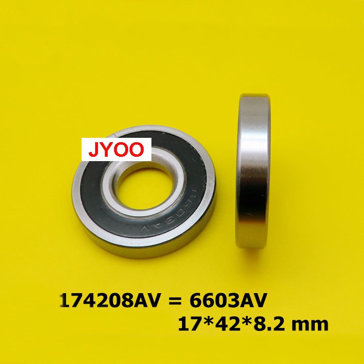 Deep Groove Ball Bearing 175208AV 17x52x8.2 mm YSN630 Single Row for Loom Spinning Machine Gripper for Retail