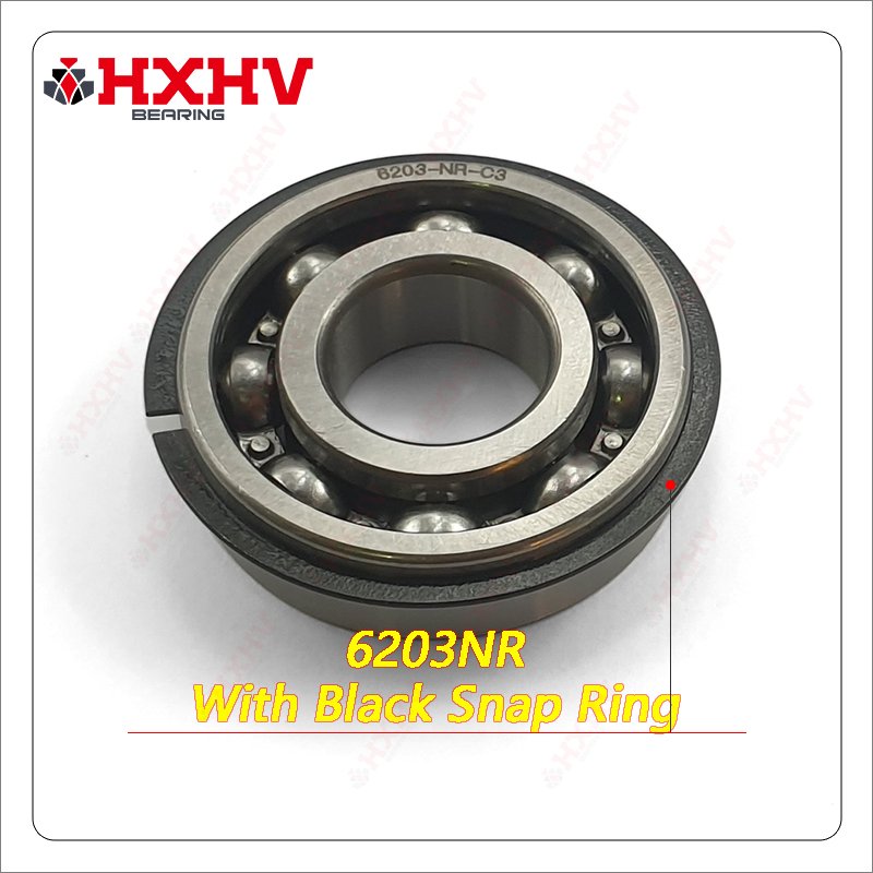 6203 NR Customized 40.02mm Outer Diameter Chrome Steel 17x40.02x12 mm HXHV Deep Groove Ball Bearing