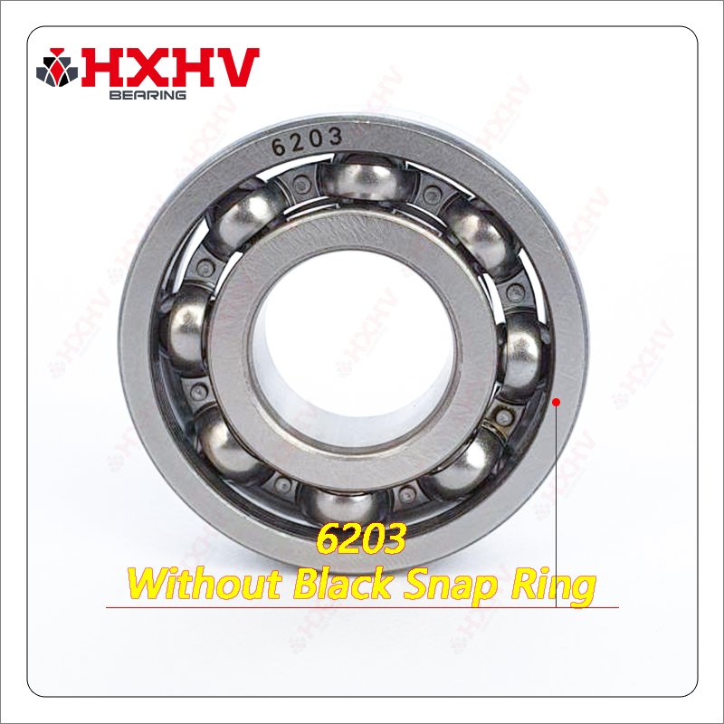 6203 NR Customized 40.02mm Outer Diameter Chrome Steel 17x40.02x12 mm HXHV Deep Groove Ball Bearing