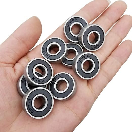 MTZC Wholesale 608 deep groove ball bearing rubber seals deep groove ball bearings 608rs 2rs for skateboard