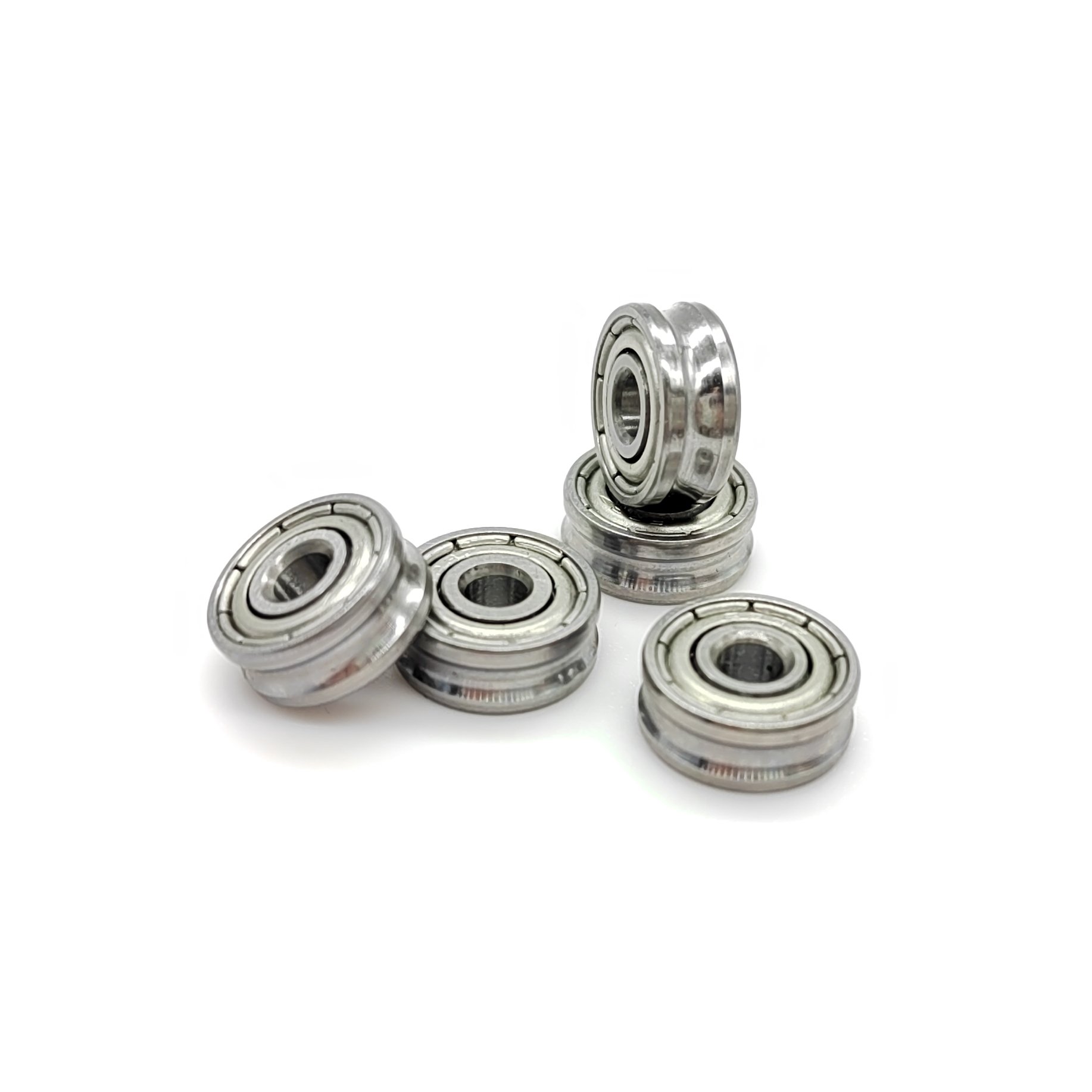 Long life high speed quiet spot stainless steel U-groove bearing U624 ZZ deep groove ball bearing