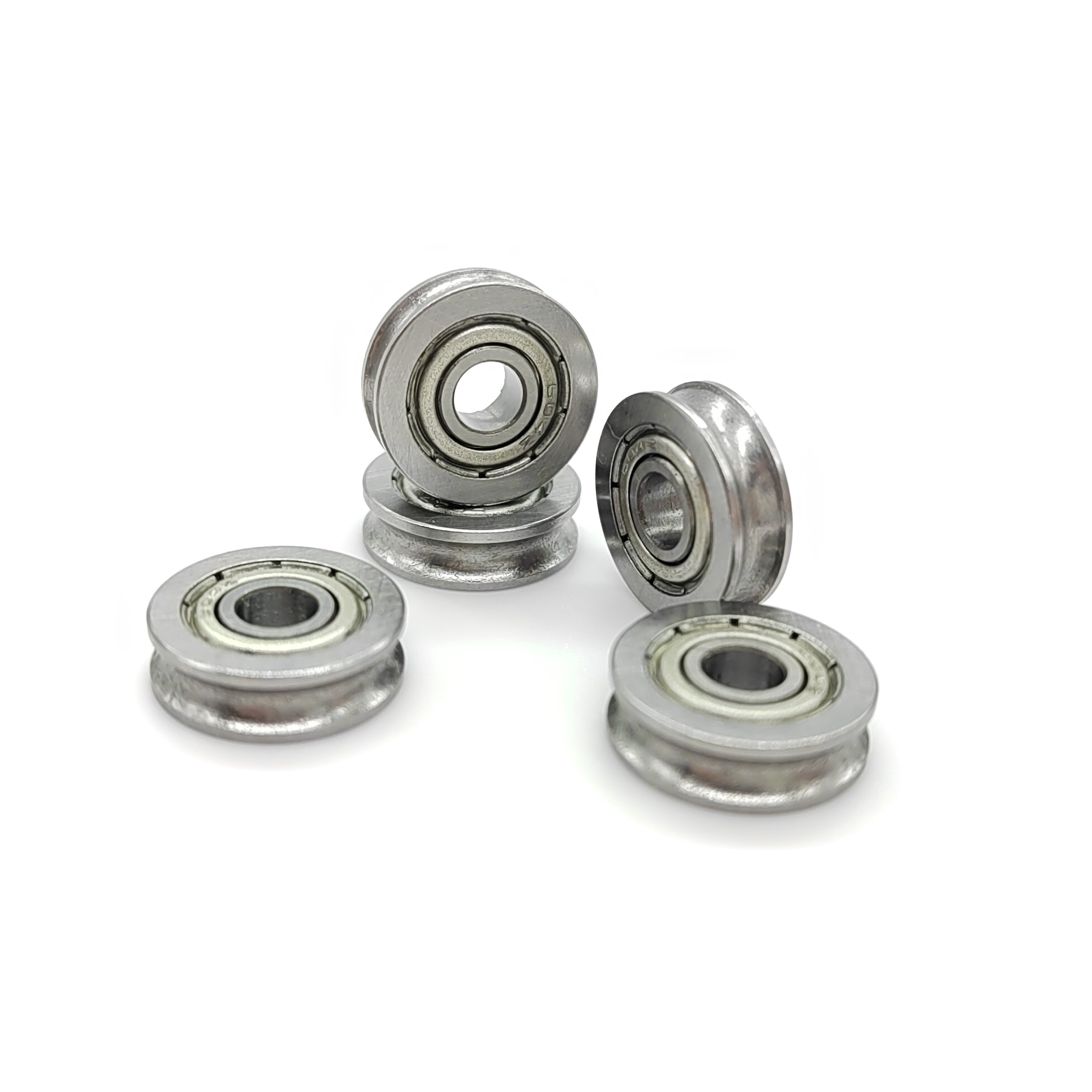Long life high speed quiet spot stainless steel U-groove bearing U624 ZZ deep groove ball bearing
