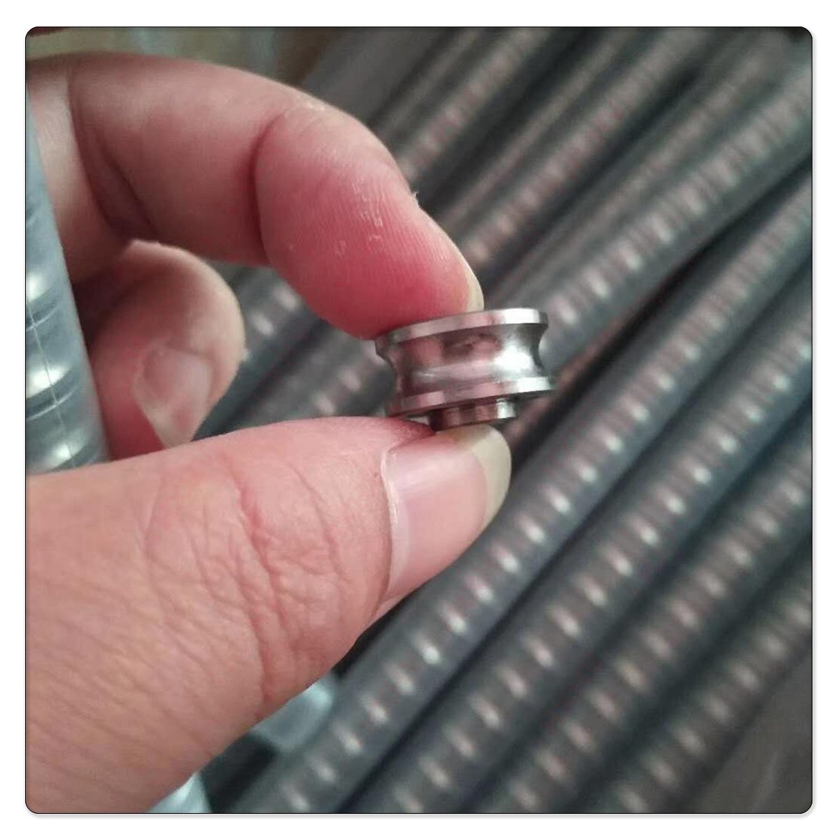 SG25 U Groove Pulley Track Guide Chrome Steel 8x30x14 mm HXHV Deep Groove Ball Bearing