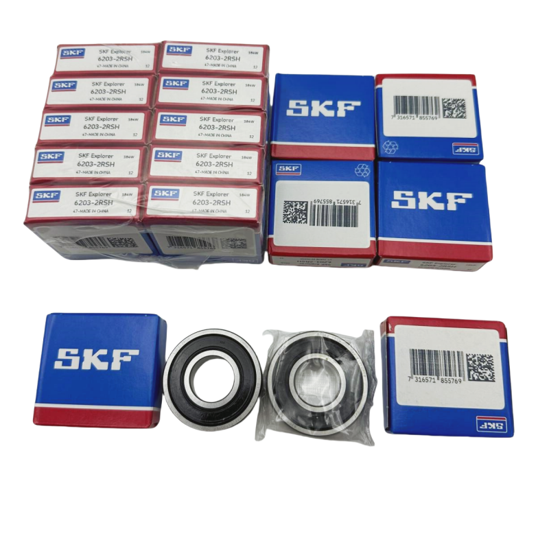 Original SKF NSK Single Double Row Deep Groove Ball Bearings 6203-2RSH 2RS ZZ C3 Auto Supplier Motorcycle Ceramic Roller Bearing