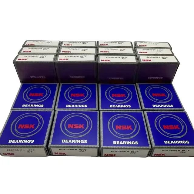 Original SKF NSK Single Double Row Deep Groove Ball Bearings 6203-2RSH 2RS ZZ C3 Auto Supplier Motorcycle Ceramic Roller Bearing