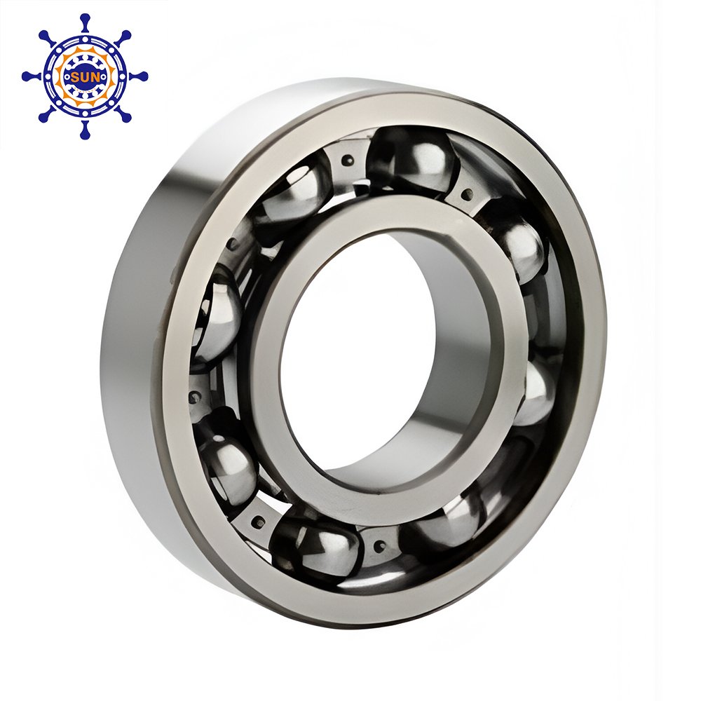 High Precision Deep Groove Ball Bearing 6406 Open Model P4 Rating Long Life Farm Construction Restaurant
