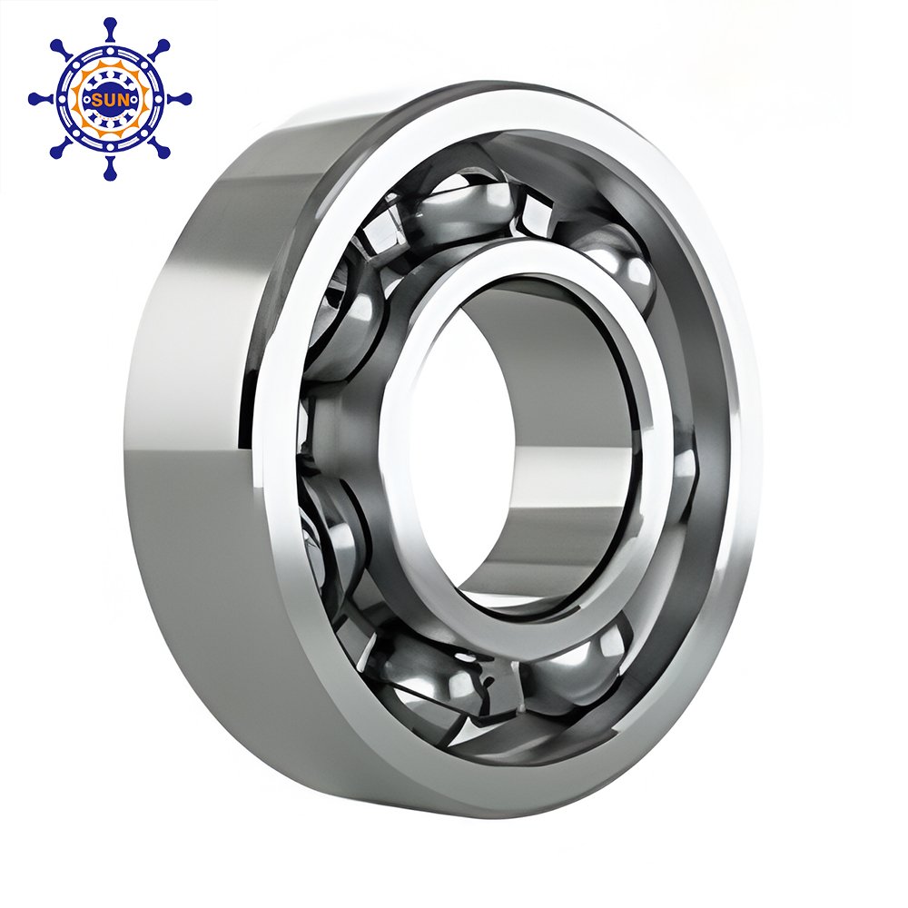 High Precision Deep Groove Ball Bearing 6406 Open Model P4 Rating Long Life Farm Construction Restaurant