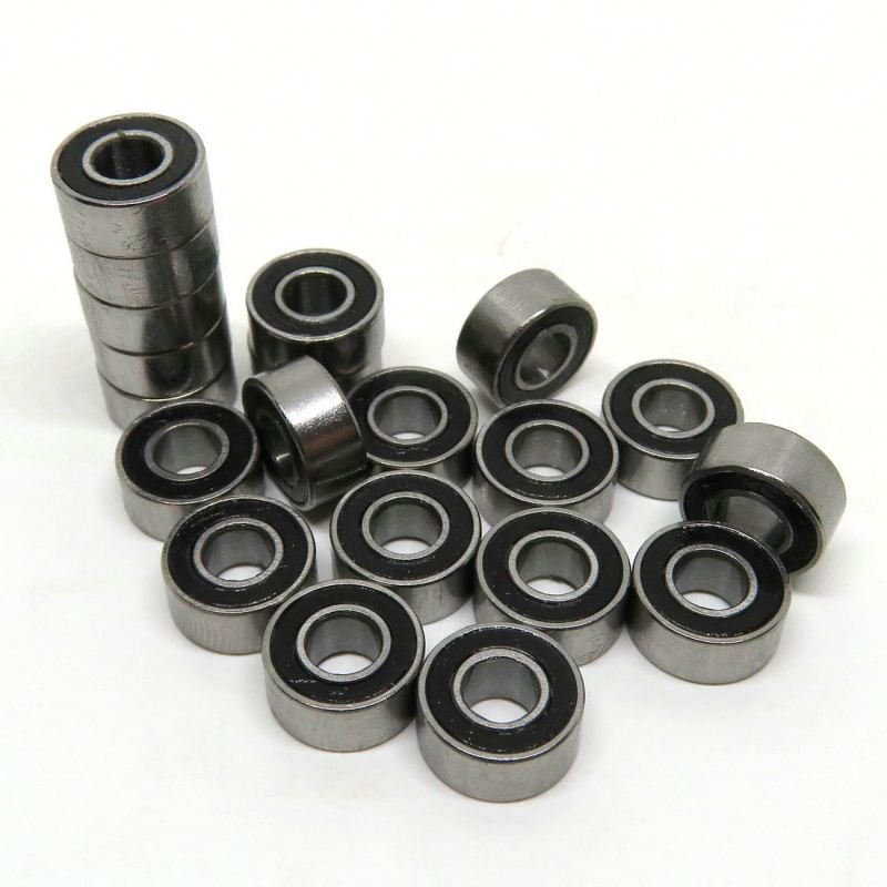 Rubber Seals MR126RS R/C Car Mini Deep Groove Ball Bearing 6x12x4mm MR126 MR126-2RS