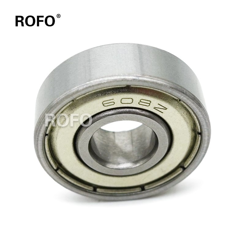 ROFO PUSCO Factory Price Rodamiento 608 Bearing Miniature Deep Groove Ball Bearing 608-ZZ 608ZZ 608 ZZ Z809 Bearing Machinery