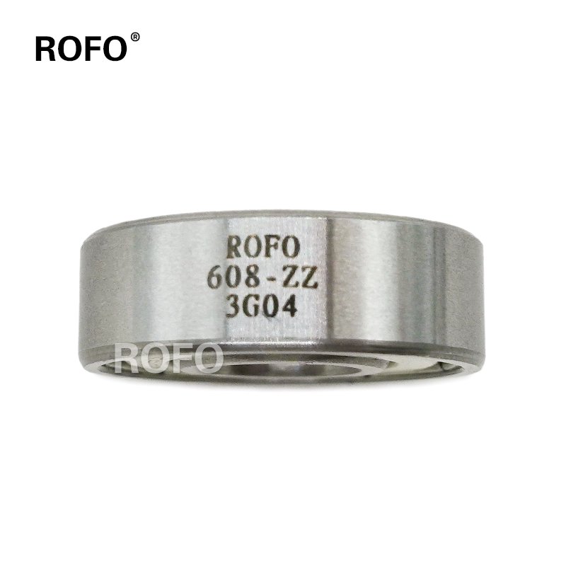 ROFO PUSCO Factory Price Rodamiento 608 Bearing Miniature Deep Groove Ball Bearing 608-ZZ 608ZZ 608 ZZ Z809 Bearing Machinery