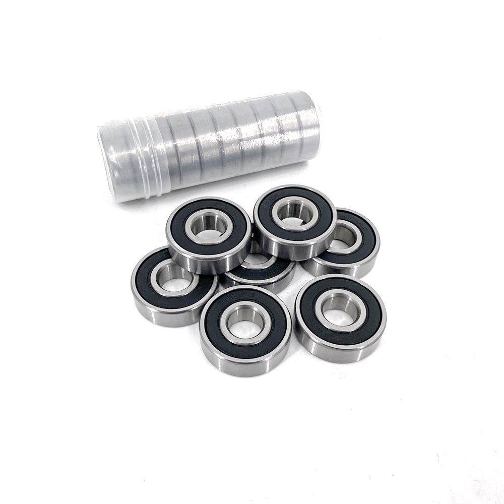 NGS 6200-2RS Ball Bearings Sealed Miniature Deep Groove Ball Bearings Steel and Double Rubber P5 Motorcycle Bearing 10 - 30 Mm
