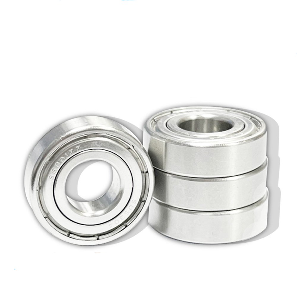 High-Speed S6001ZZ Deep Groove Ball Bearing 12x28x8MM Stainless Steel Waterproof Anti-Corrosion for Auto Parts Spot Delivery