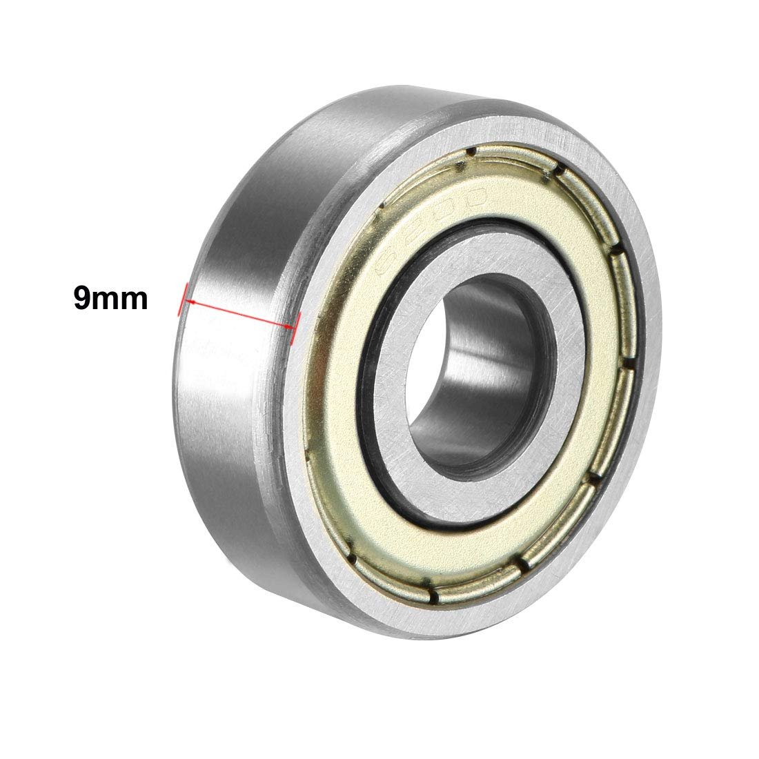 MTZC 6200 High precision deep groove ball bearing 6200 zz 2rs motorcycle bearing 10*30*9MM