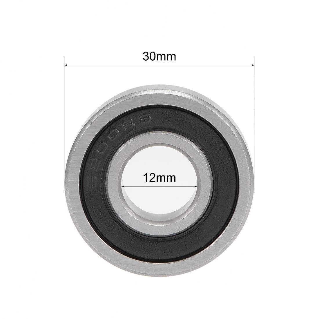 MTZC 6200 High precision deep groove ball bearing 6200 zz 2rs motorcycle bearing 10*30*9MM