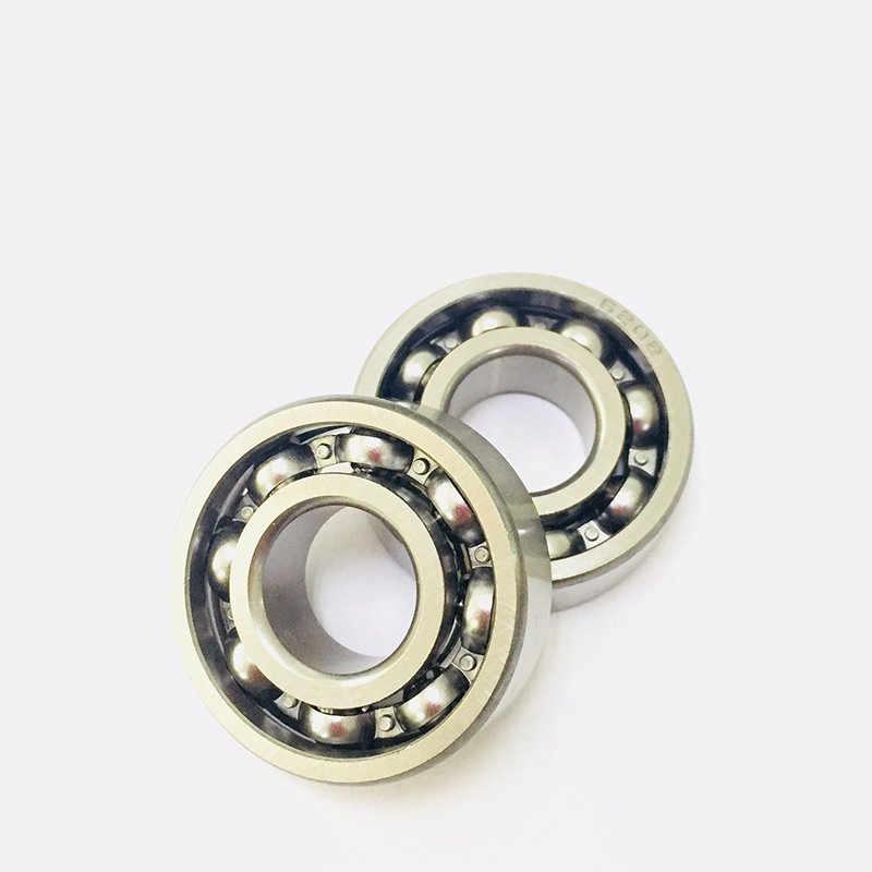 High Precision 6203-OPEN 17*40*12mm Deep Groove Ball Bearing Used in Fan Motors with zz Sealed rs Seals Nylon and Steel Cage