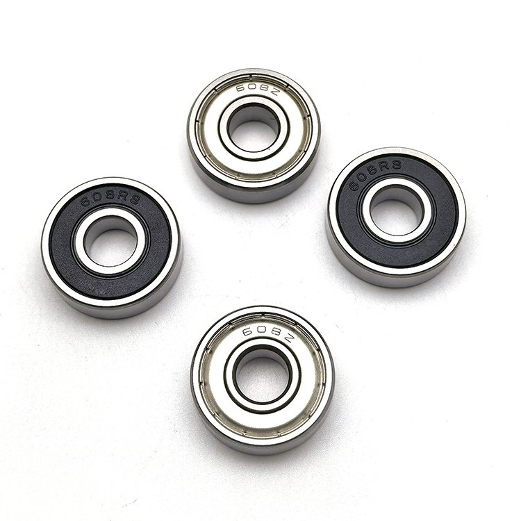 8x22x7mm 608ZZ 608RS 608 2RS ZZ Deep Groove Ball Bearing Skateboard Skates Roller single row R-2280HH