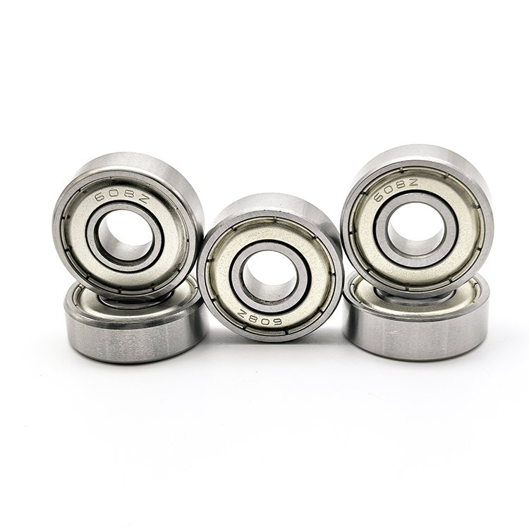 8x22x7mm 608ZZ 608RS 608 2RS ZZ Deep Groove Ball Bearing Skateboard Skates Roller single row R-2280HH