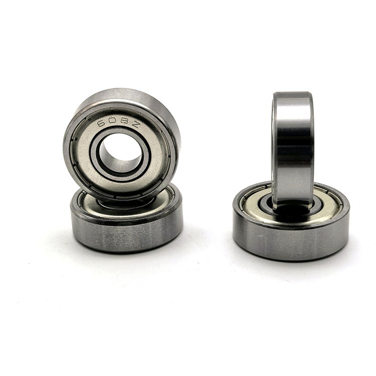 8x22x7mm 608ZZ 608RS 608 2RS ZZ Deep Groove Ball Bearing Skateboard Skates Roller single row R-2280HH
