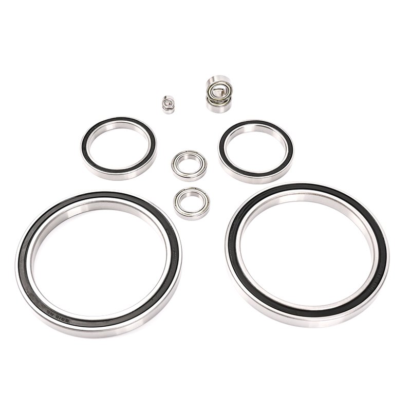 Fast Delivery Bearing Manufacturers 40*52*7 mm Rubber Seal 6808 Deep Groove Ball Bearings for Industrial Machinery