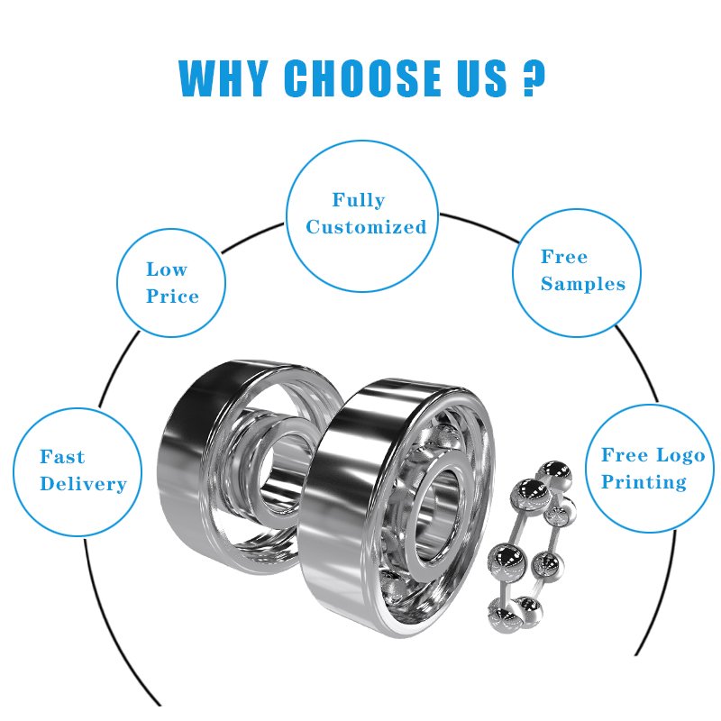 Fast Delivery Bearing Manufacturers 40*52*7 mm Rubber Seal 6808 Deep Groove Ball Bearings for Industrial Machinery