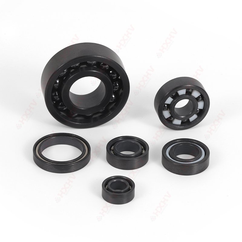 6903 Size 17x30x7 mm HXHV Single Row Si3N4 Silicon Nitride Races Balls PTFE Cage Full Ceramic Ball Bearing