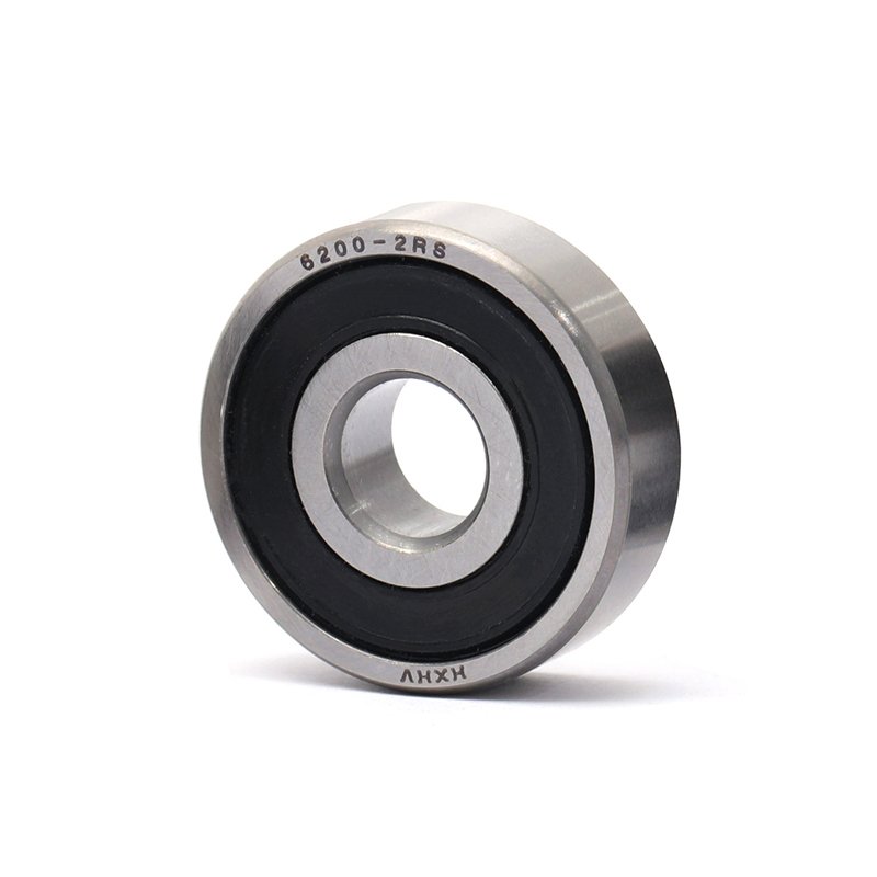6200 2RS ZZ Chrome Steel HXHV Single Row Deep Groove Ball Bearing with Size 10x30x9mm