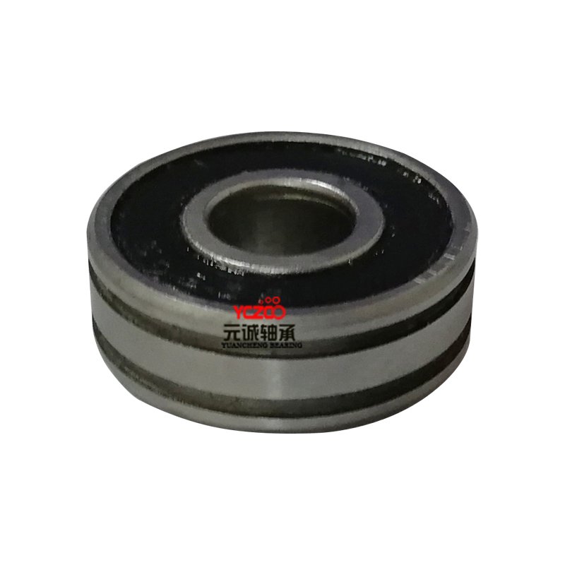 YCZCO Miniature Deep Groove Ball Bearing 606-2RS for Skateboard Bearing