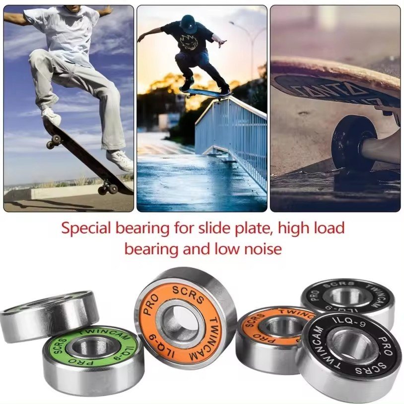 ZOTY High Speed 603 604 605 606 607 608 609 6000 6001 6002 6003 ZZ Deep Groove Ball Bearings 8x22x7mm 608ZZ Skateboard Bearing
