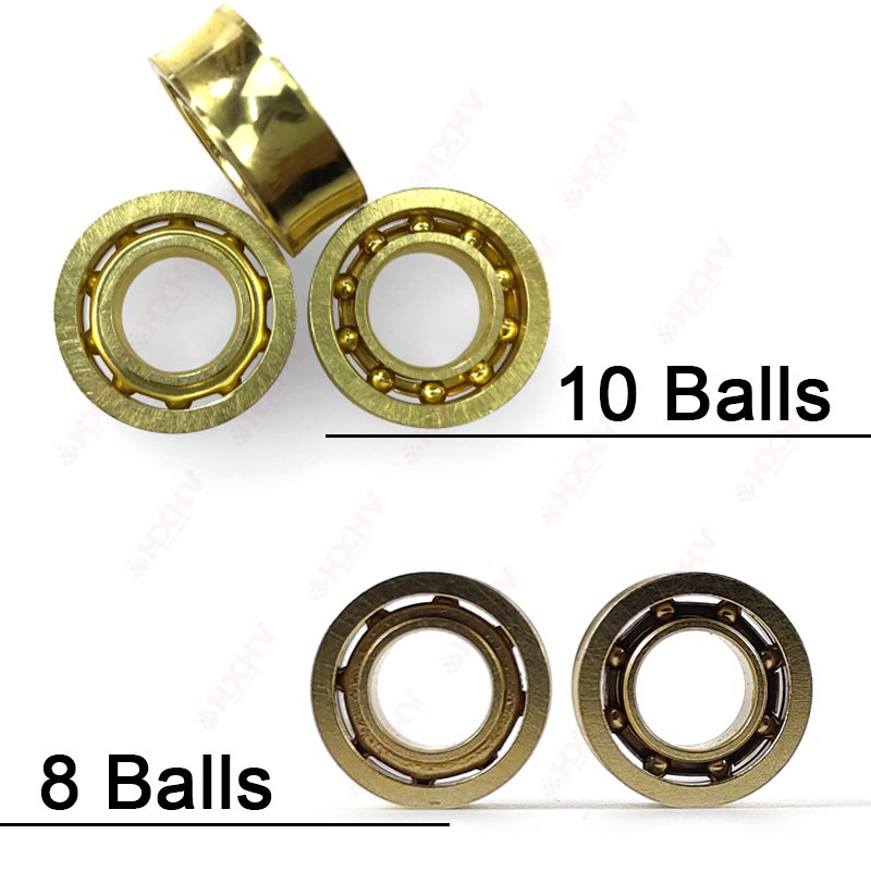 UR188 R188 U Groove Golden Titanium Coated Chrome Steel 6.35x12.7x4.762 mm HXHV Deep Groove Ball Bearing For Fidget Spinner
