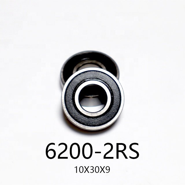 High Quality 6200-2RS Deep Groove Ball Bearings Wholesale High Load Capacity Reliable Sealed for Industrial Equipment Steel Cage