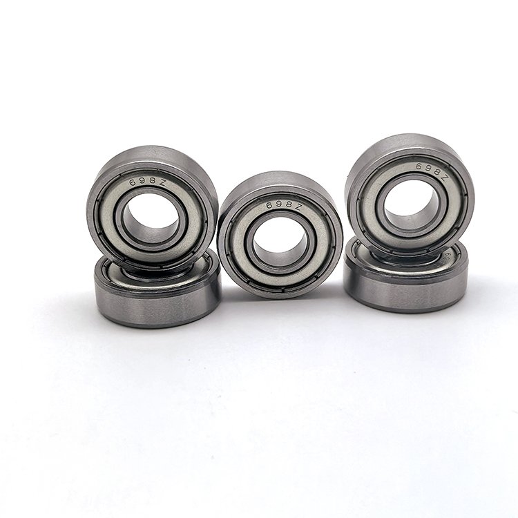 8mm bearings 698ZZ 8x19x6 Double Shielded Miniature Bearings ABEC1 Deep Groove Ball 8x19x6mm for toy L-1980HH