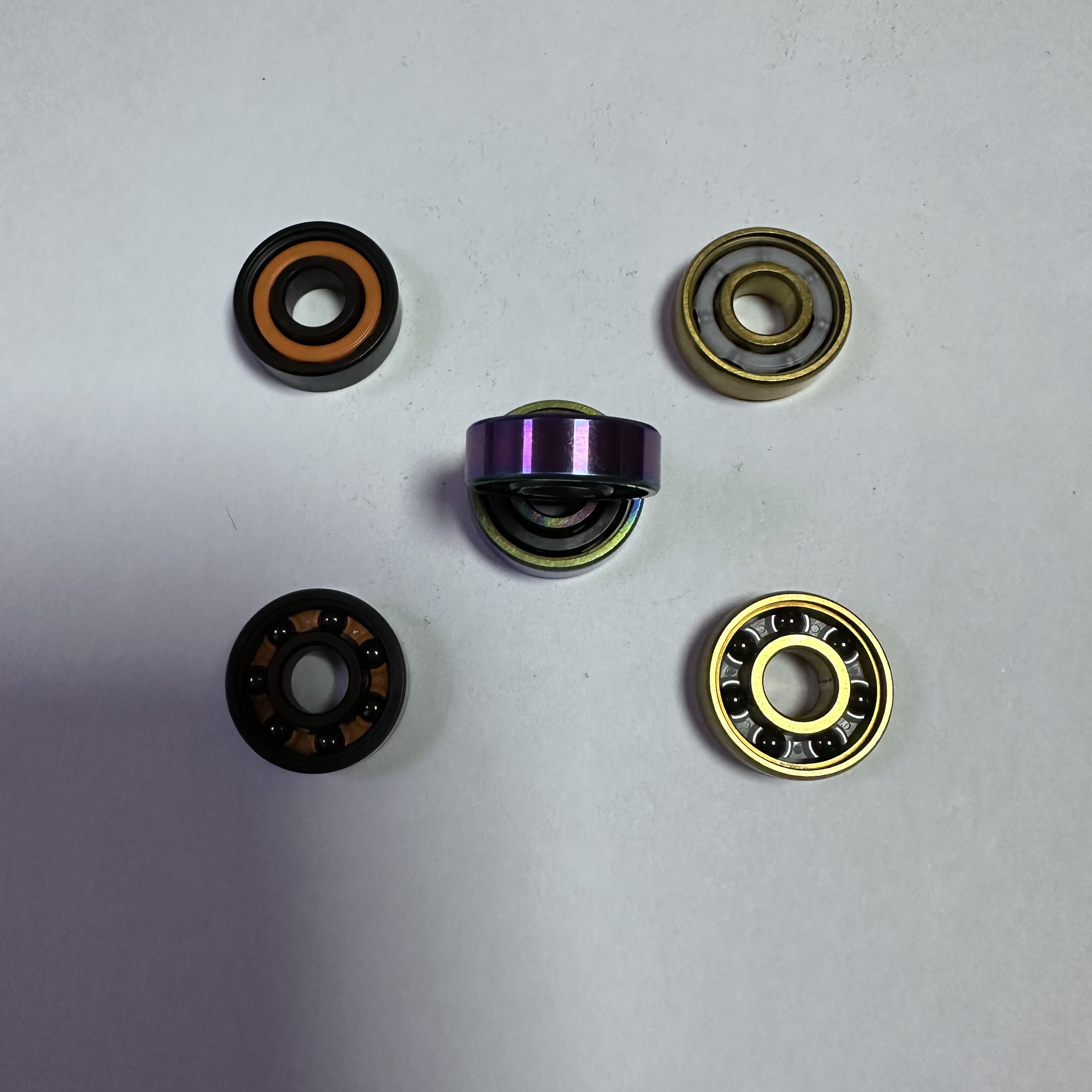 -608 Hybrid ceramic ball bearing 608 608 2RS C3 8X22X7mm Deep groove ball bearing for Roller skates skateboards
